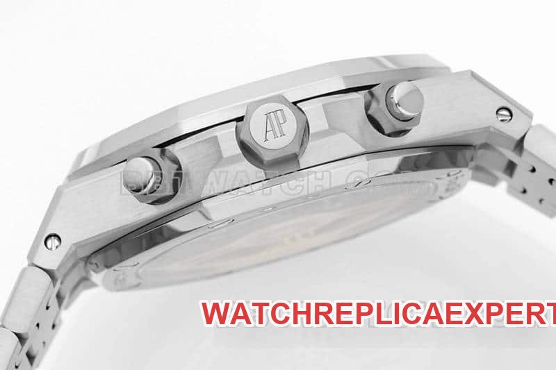 APS factory Audemars PiguetRoyal Oaktop-tier 1:1high-quality replica purple plate chronograph26240side live photo