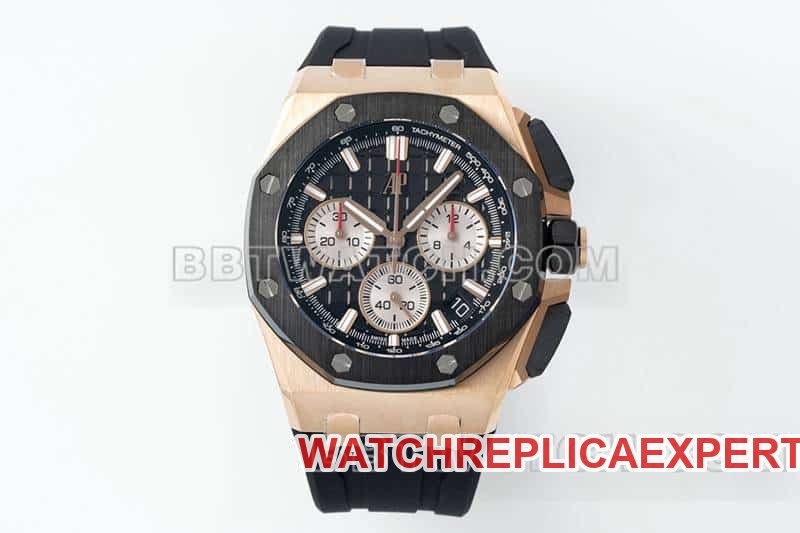 Audemars Piguet APS Factory Royal Oak Offshore 26420 Super Clone Réplica Relógio Mecânico com mostrador preto 18k em ouro rosa — detailed review and buying guide | Watch Replica Expert