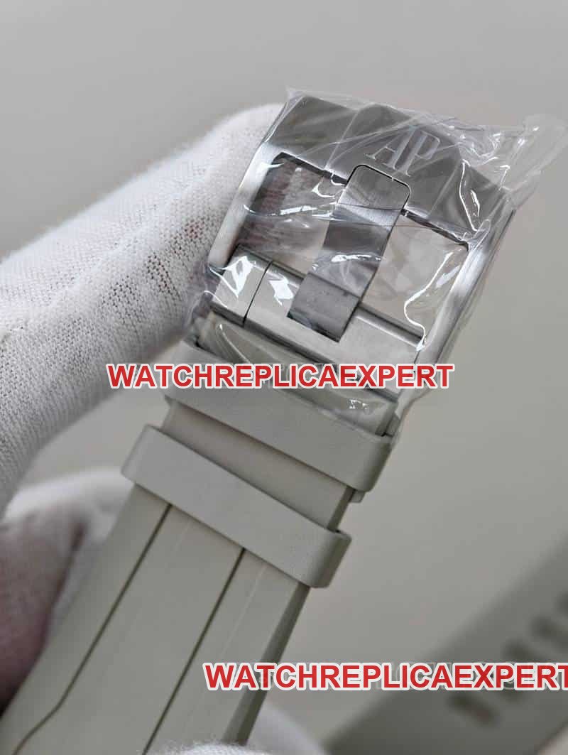 APS factory Audemars PiguetRoyal Oak offshore type 1:1super clone smoked light brown disk 26420clasplive photos