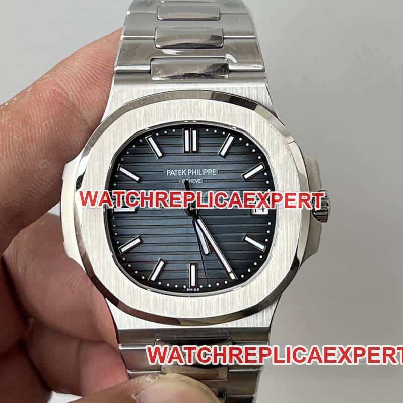 Patek Philippe 3K Factory Patek Philippe Nautilus 5811 Mostrador Azul 1:1 Super Clone Sporty Elegance Relógio Mecânico — luxury replica watch guide | Watch Replica Expert
