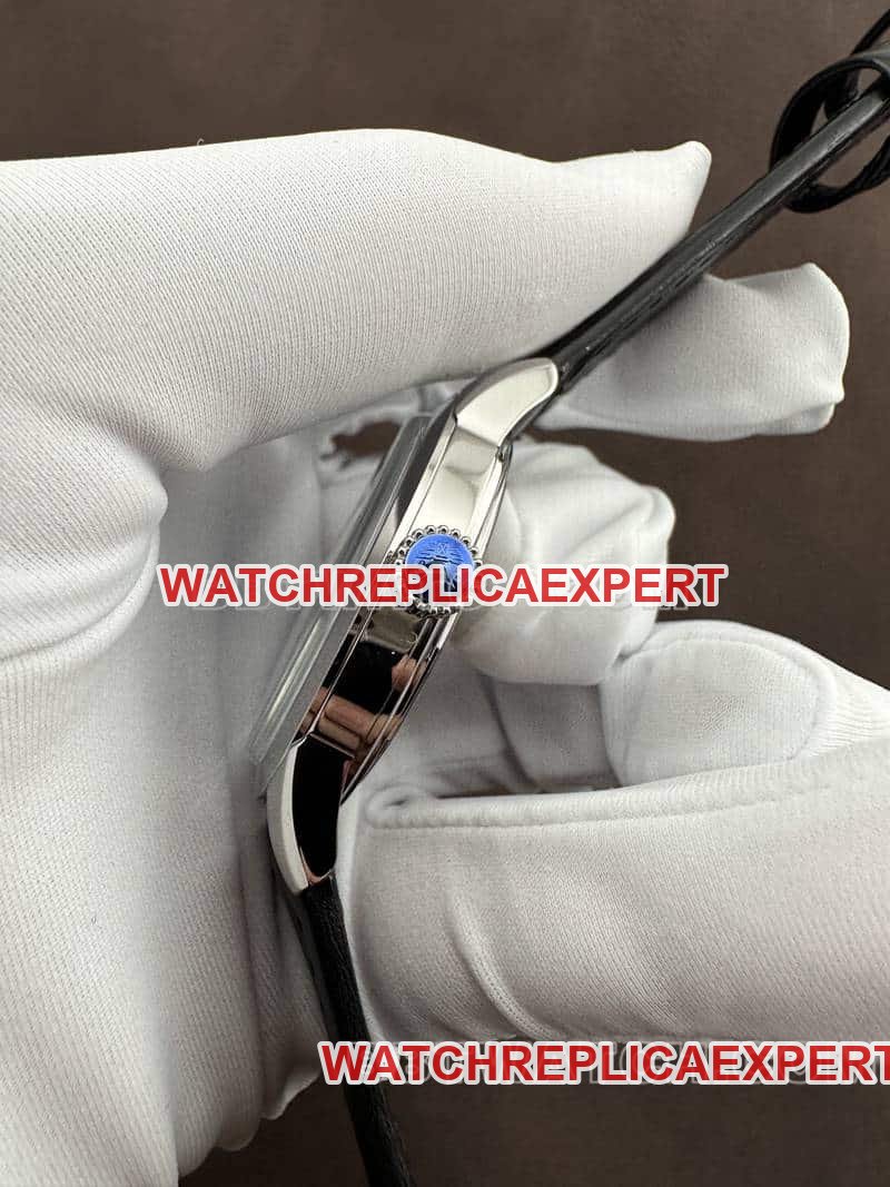 AF FactoryLongines Concast stop-tier 1:1high-quality replicablue dialleather strap side live photo