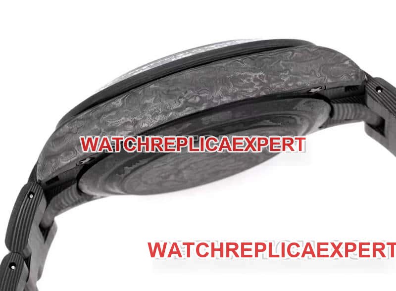 TW factory Rolex Daytonatop-tier 1:1high-quality replica carbon fiber hollow plate black steel bracelet side live photo