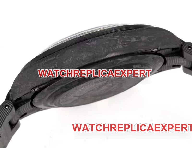 TW factory Rolex Daytonatop-tier 1:1super clone carbon fiber hollow plate black steel bracelet side live photo
