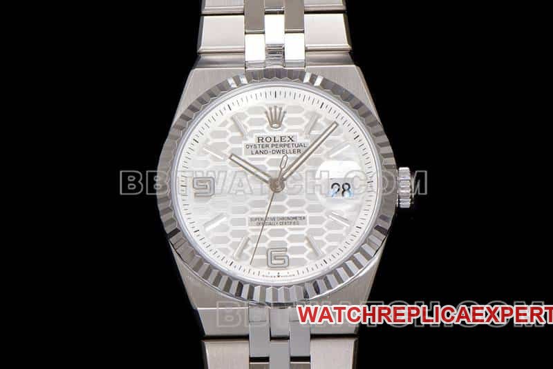 Rolex ES Factory Land-Dweller Top 1:1 Super Clone White Dial Mechanical Watch 127234 — luxury replica watch guide | Watch Replica Expert