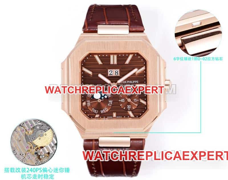 3K Factory Patek Philippe Cubitus 5822 One-to-One Top Replica Quality Super Clone Watch — luxury replica watch guide | Watch Replica Expert