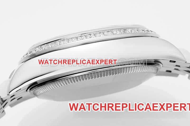 ARF FactoryRolex log top-tier 1:1super clone silver gray plate Roman numerals 31mm five grid link 278384side live photo