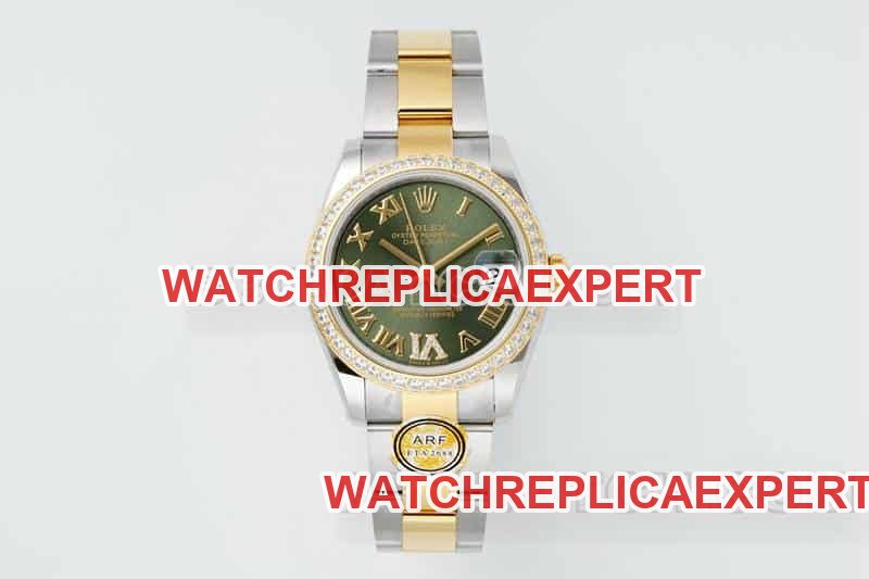 Rolex Datejust 1:1 Super Clone Cadran Vert Lunette Diamant Mécanique 3 Liens 31mm ARF 278383 — detailed review and buying guide | Watch Replica Expert