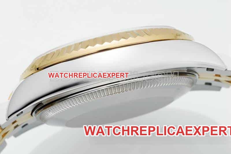 ARF FactoryRolex log top-tier 1:1high-quality replica black mother-of-pearl plate 31mm gold five-grid chain link 278273side live photo