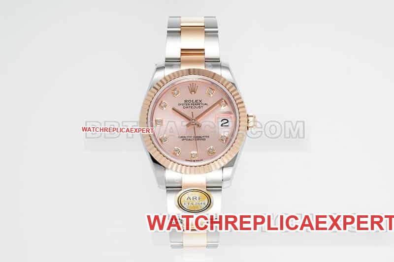 31mm ARF Rolex Datejust réplique 1:1 de haute qualité cadran or rose 31mm mécanique trois maillons 278271 — luxury replica watch guide | Watch Replica Expert