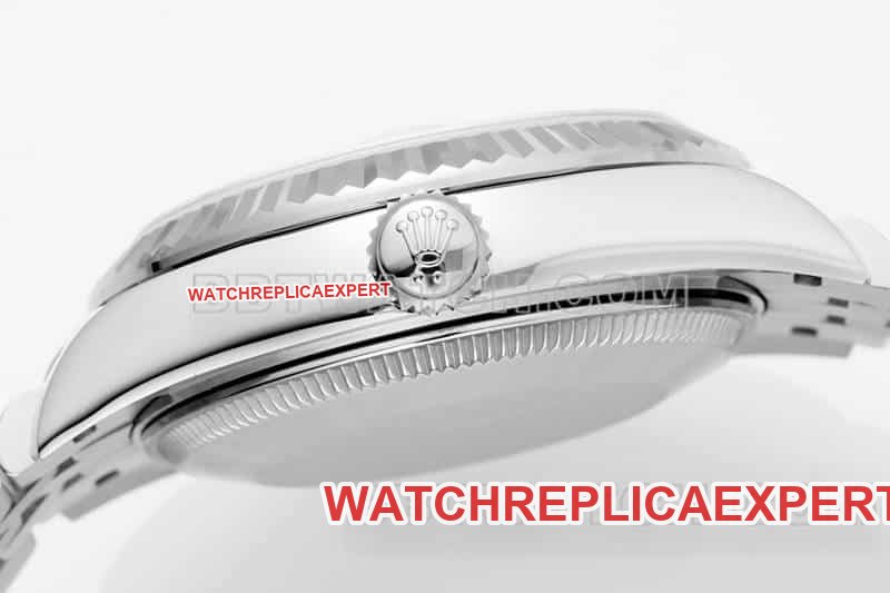 ARF FactoryRolex log 1:1super clonesilver dial stick hour markers 31mm five grid link 278274side live photo