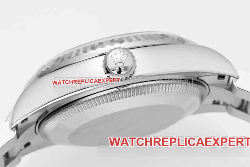 ARF FactoryRolex log 1:1super clonesilver dial stick hour markers 31mm three grid link 278274side live photo