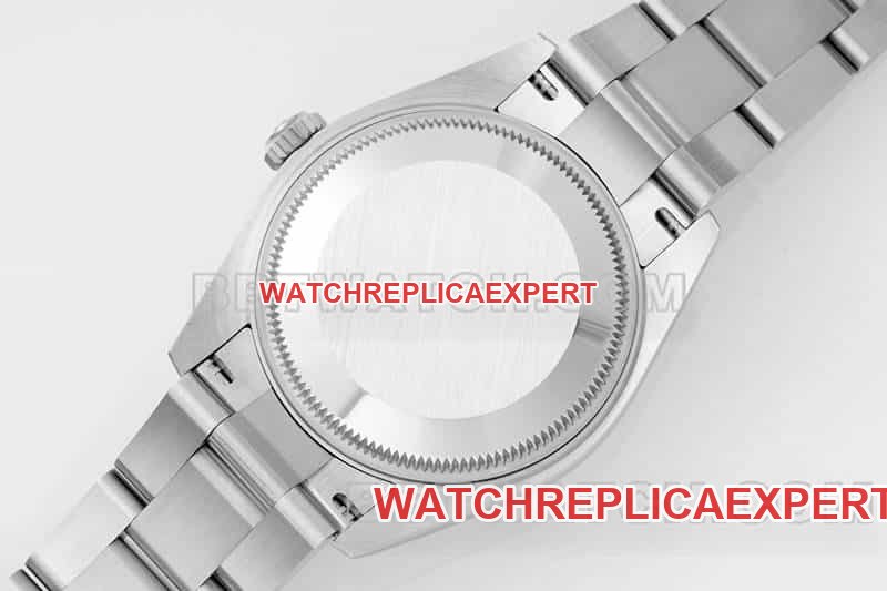 ARF FactoryRolex log super cloneblack dial Roman numerals diamond bezel31mm three grid link 278289caseback live photo