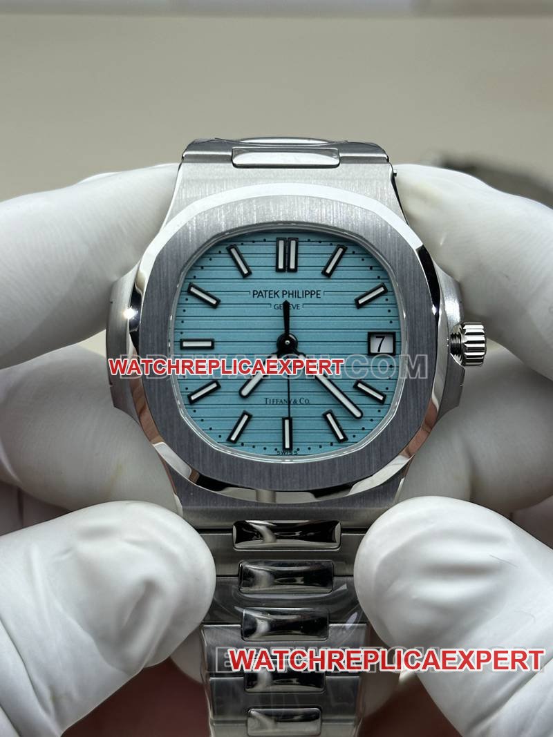 Top Réplica de Relógio BBF Fábrica Nautilus Tiffany Mostrador Azul 324 Movimento Mecânico Banda de Aço Modelo Patek Philippe — luxury replica watch guide | Watch Replica Expert