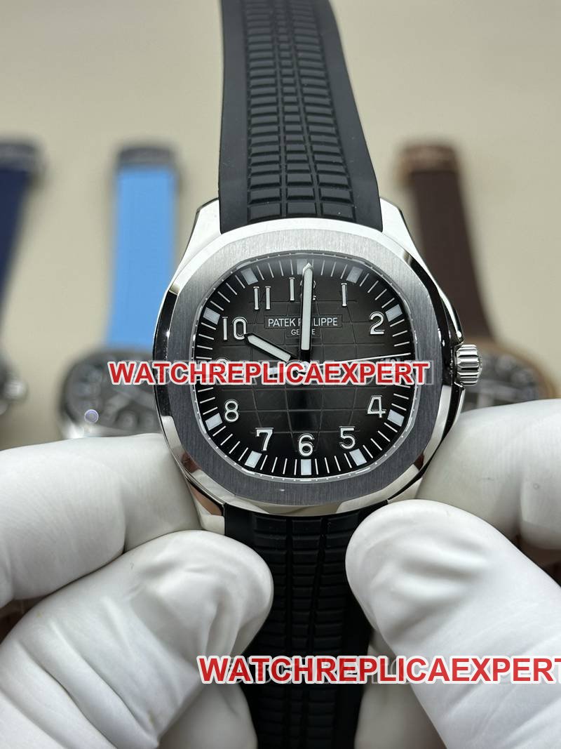 Super Clone Relógio BBF Fábrica Granada Placa Preta Mecânica Borracha Preta Modelo 5167A Patek Philippe — luxury replica watch guide | Watch Replica Expert
