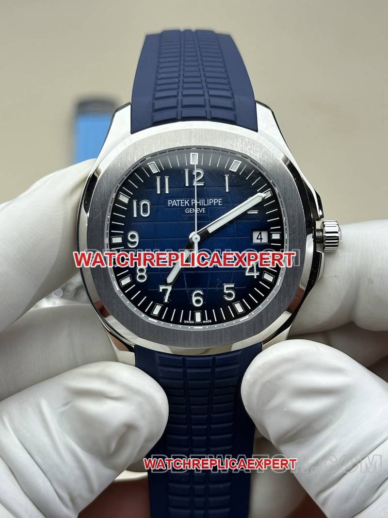 Patek Philippe melhor réplica de relógio BBF fábrica granada mostrador azul mecânico modelo de borracha azul 5168G — luxury replica watch guide | Watch Replica Expert