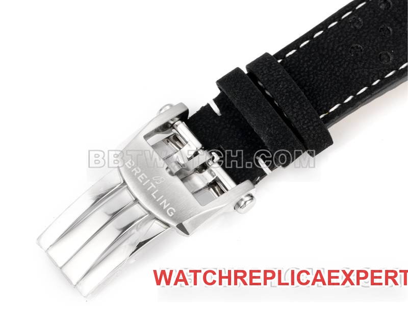 Breitling1:1replica watch BLS factory overseas gray plate 41mmchronograph7750movementleather strap model clasplive photos