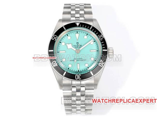 1:1 Replik-Uhr 3T Factory Black Bay Ice Blue Zifferblatt 41 mm Tudor Edelstahl mechanisches Stahlband — luxury replica watch guide | Watch Replica Expert