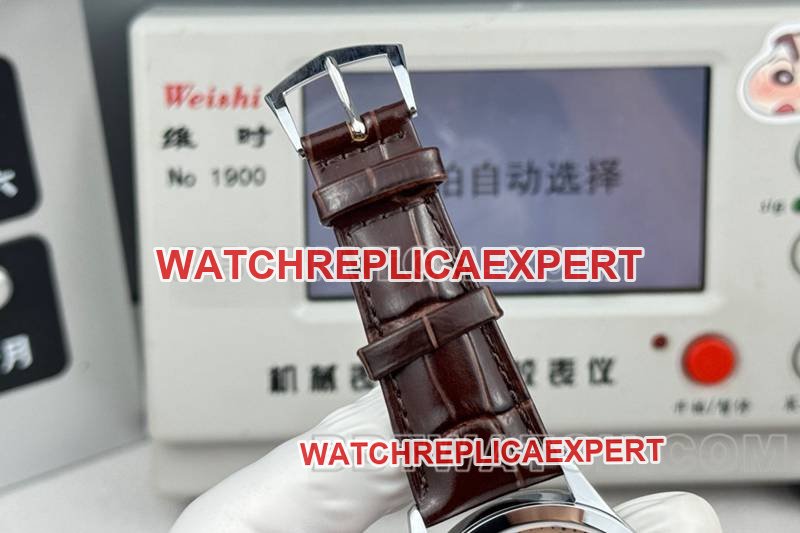 Patek Philippetop-tier replica watch SDF factory classic rose gold plate 39mmleather strap model braceletlive photos