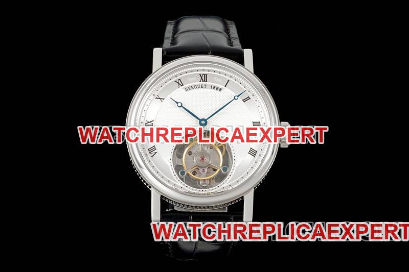 Breguet Super Clone Watch RMS Factory Classic White Dial Tourbillon Modelo de pulseira mecânica — luxury replica watch guide | Watch Replica Expert