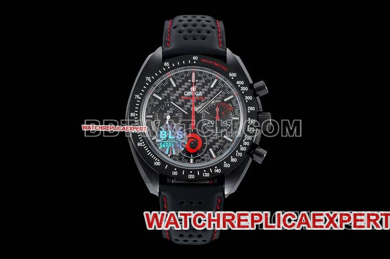 Omega meilleures répliques de montres BLS Factory Speedmaster entièrement en céramique aiguille rouge modèle en caoutchouc mécanique — luxury replica watch guide | Watch Replica Expert