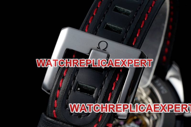 Omega best replica watch BLS factory speedmaster full ceramic red needle mechanical rubber model braceletlive photos