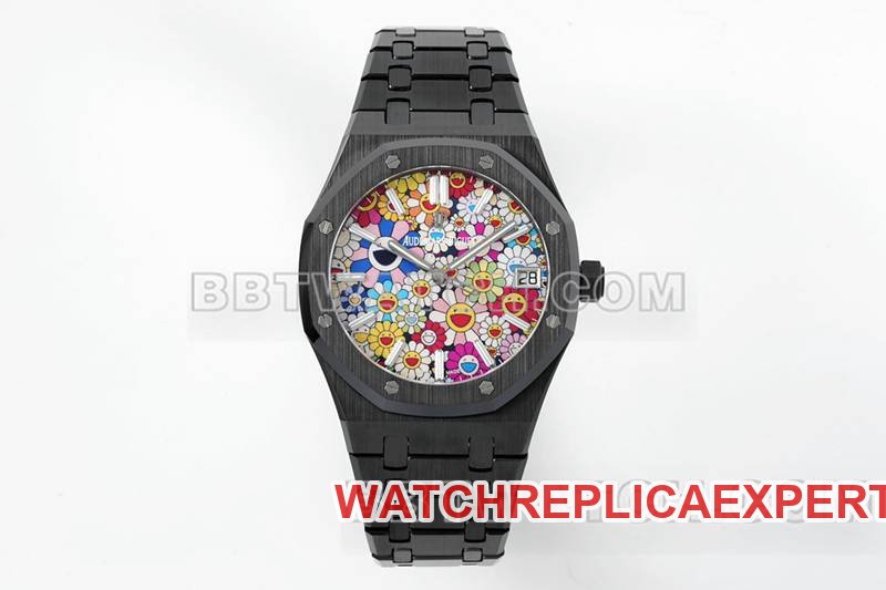 Audemars Piguet Melhores Réplicas de Relógios APS Fábrica Royal Oak Flower Pattern Dial Cerâmica Pulseira de Aço Modelo 15500 — detailed review and buying guide | Watch Replica Expert