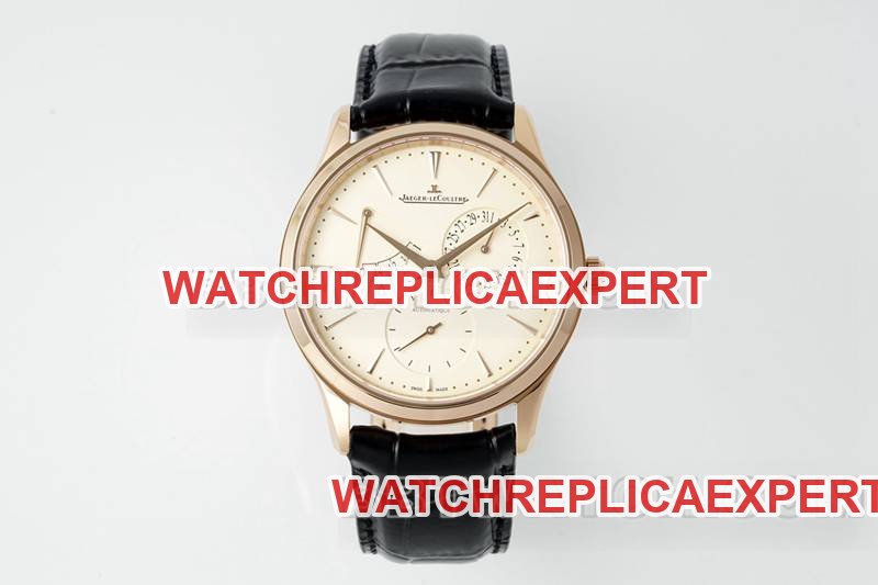 Jaeger-LeCoultre 1:1 Réplica de Relógios APS Fábrica Ultra-Fino Master Rose Gold 896 Movimento Modelos de Cinto Mecânico de Reserva de Energia — luxury replica watch guide | Watch Replica Expert