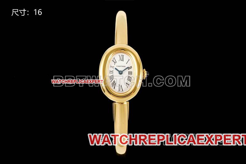 Meilleures Montres Replica BLS Factory Baignoire 16 Taille Quartz Bracelet Montre Cartier — luxury replica watch guide | Watch Replica Expert