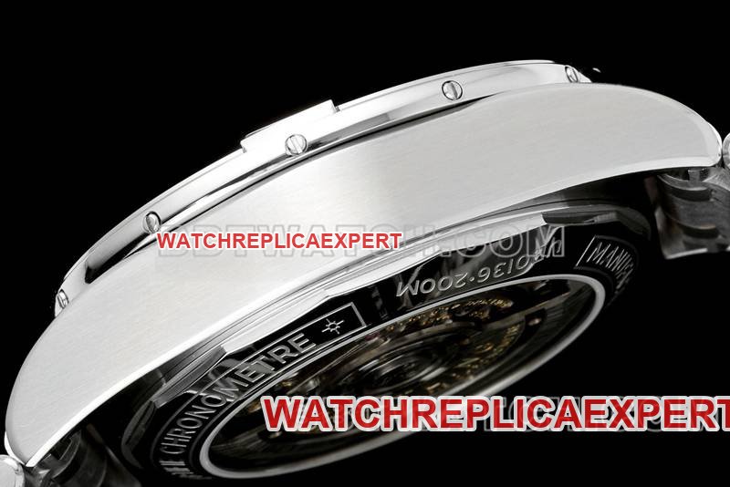 Breitling's best replica watch TF factory mechanical chronograph blue dial 44mm steel bracelet model side live photo