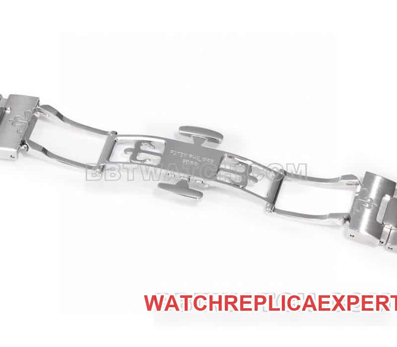 Sporty elegant top-tier replica watch P1 factory Patek Philippeblue dial mechanical steel bracelet model 5990clasplive photos