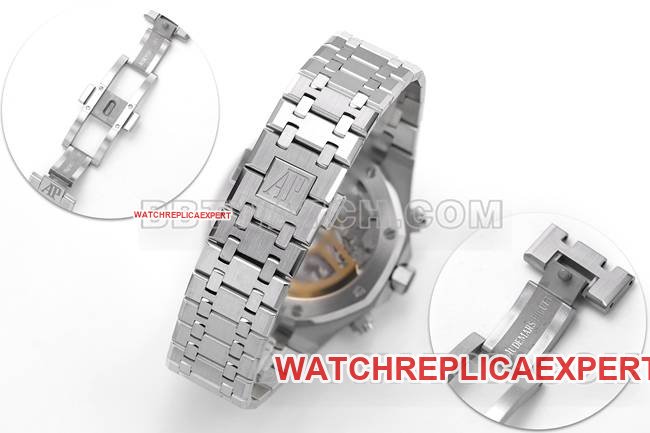 1:1replica watchZF FactoryRoyal OakAudemars Piguetsilver dial mechanical 26240braceletlive photos