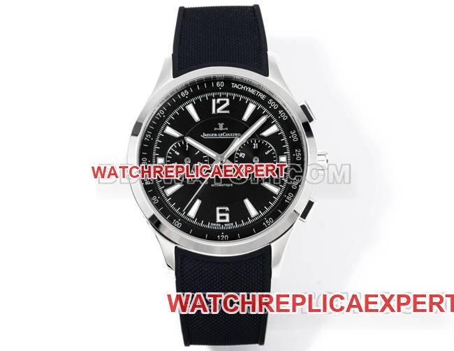 Super clone Beichen Jaeger-LeCoultre black dial mechanical black rubber model — luxury replica watch guide | Watch Replica Expert
