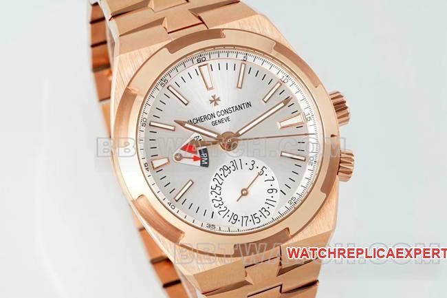 1:1replica watch Vacheron ConstantinV9 Factory across the world rose goldsilver dial mechanical 7920Vfront live photo