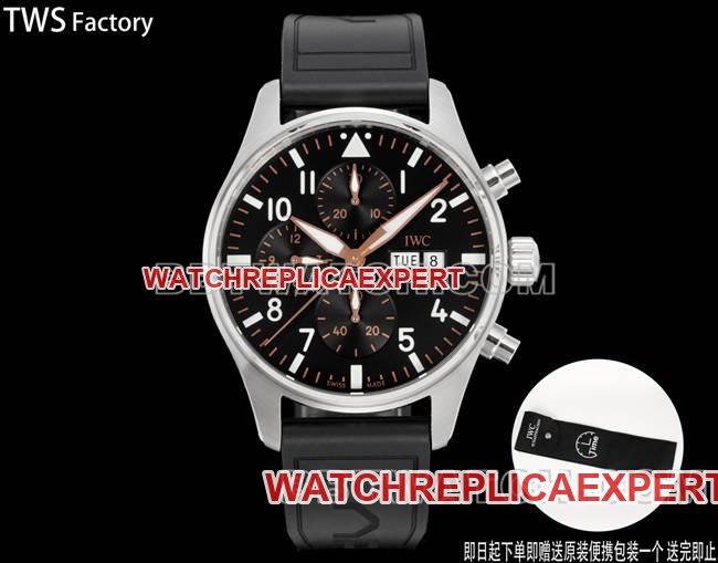Top Replica Fliegeruhren TWS Factory Vanguard Black Plate Rubber Model — detailed review and buying guide | Watch Replica Expert