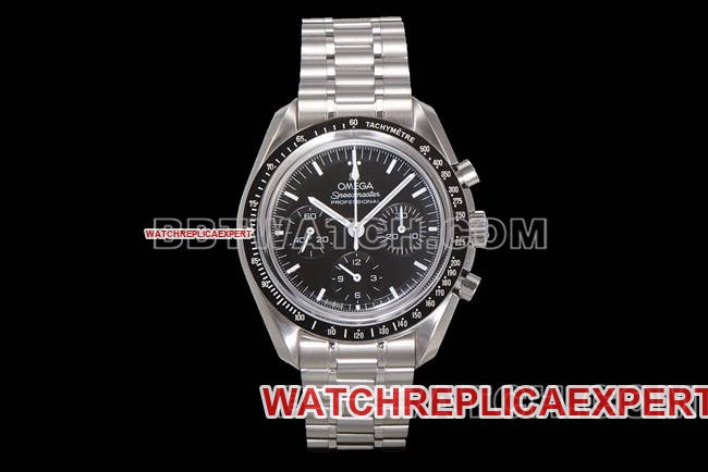 La meilleure montre réplique N1 Factory Omega Speedmaster cadran noir bracelet acier — luxury replica watch guide | Watch Replica Expert