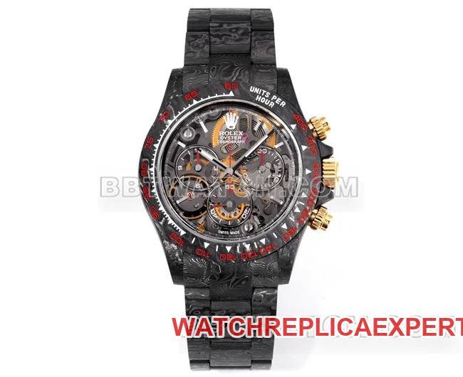 Rolex Daytona TWF Factory Top Replica Uhren Carbon Fiber Red Custom Modified — detailed review and buying guide | Watch Replica Expert