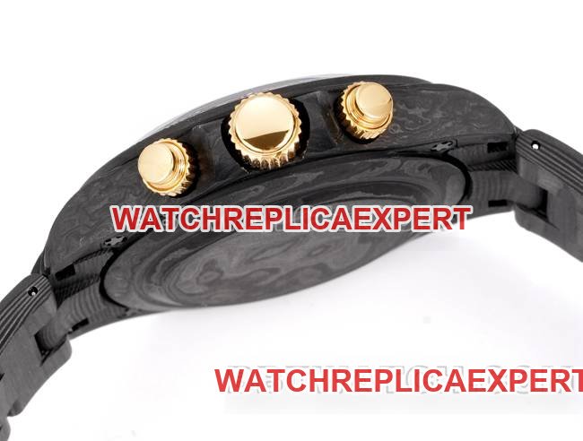top-tier replica watch TWF factory Rolex Daytona carbon fiber modified custom red side live photo
