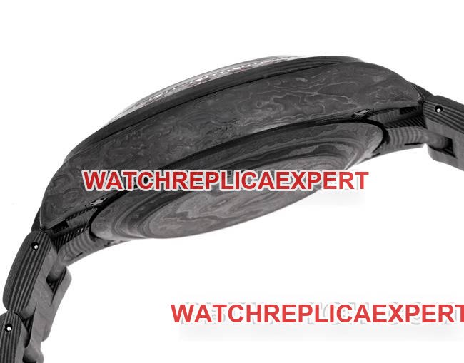 top-tier replica watch TWF factory Rolex Daytona carbon fiber modified custom red side live photo