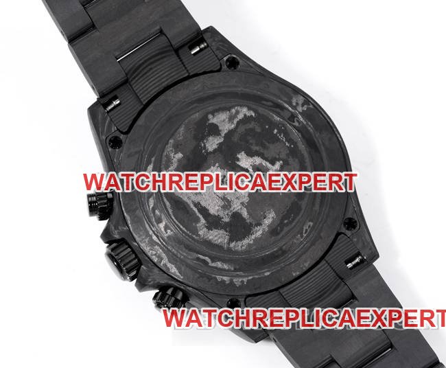 Best replica watch TWF factory Rolex Daytona carbon fiber modified custom rainbow diamond bezelcaseback live photo
