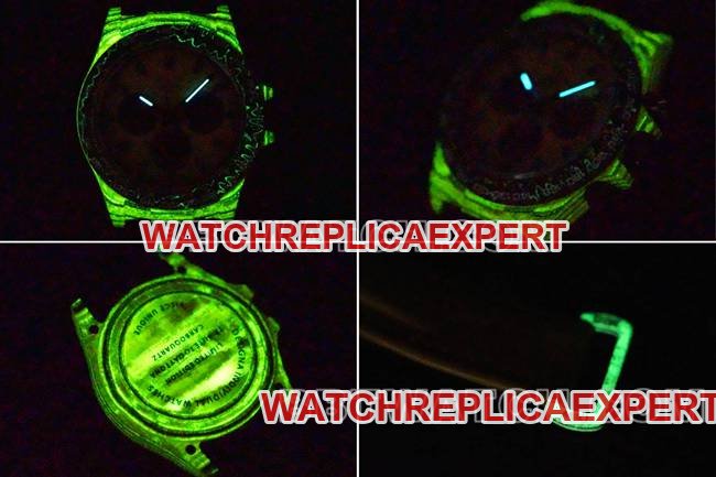 Best replica watches TW factory Rolex Daytona yellow disk yellow case black nylon strap luminescent real picture