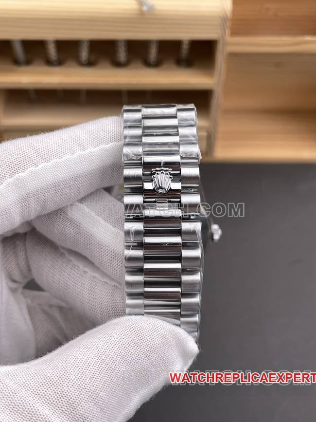 Super Clone Watch CBD Factory RolexDay-Date3255 Mechanical Meteorite Disc 40mmbraceletlive photos
