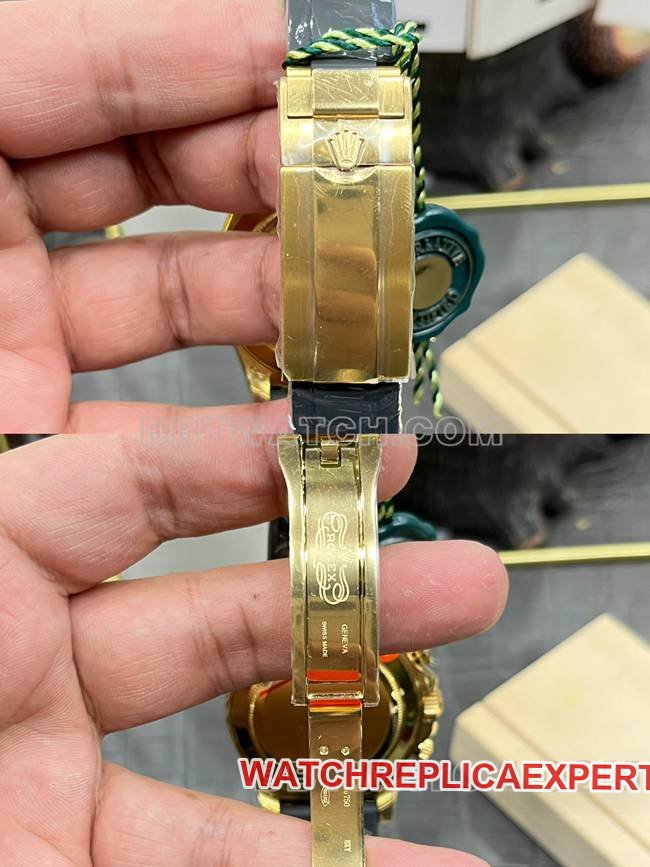 Best replica watch Daytona gold plate CBD factory Rolexyellow gold4130 mechanical clasplive photos