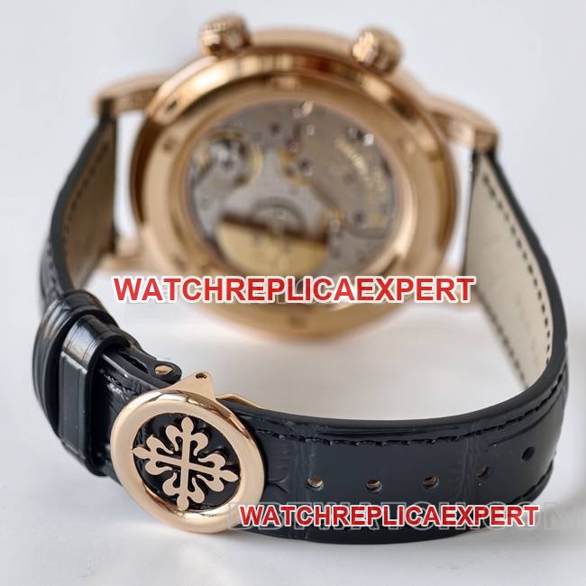 Best replica watch super complication timepiece PPF FactoryPatek Philippeblack dial6102braceletlive photos