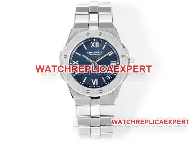 Relógio Chopard Super Clone Alpine Eagle GH Factory mostrador azul 41 mm — luxury replica watch guide | Watch Replica Expert