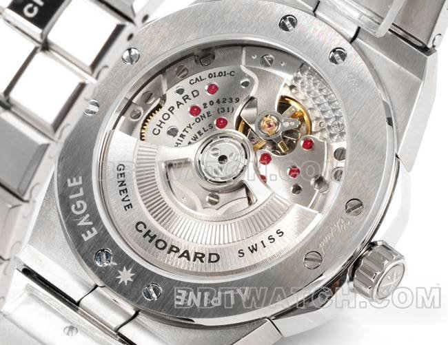 Super clone watch Xueshan Aoyi GH factory Chopardblue dial41mmcaseback live photo