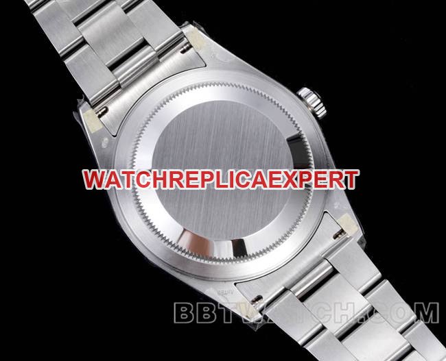 top-tier replica watch AR+ factory pilot Rolexblue dial mechanical steel braceletcaseback live photo