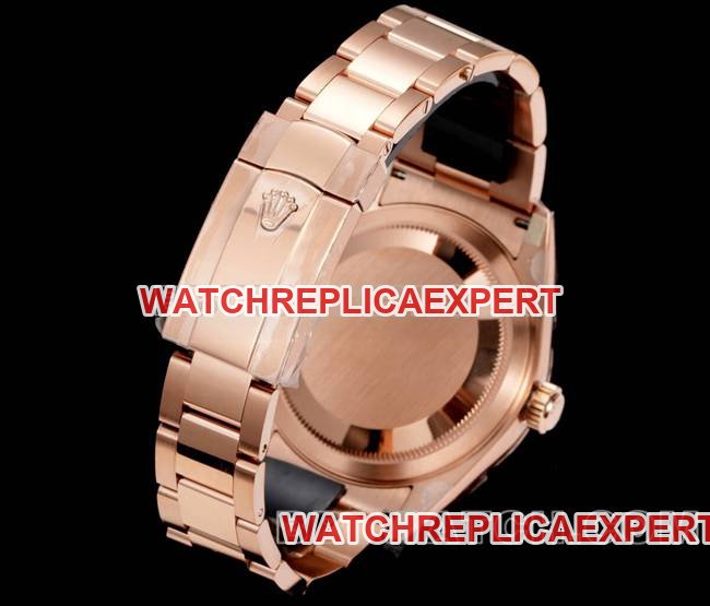 1:1replica watch AR+ factory Rolex pilot white dial mechanical rose goldbraceletlive photos
