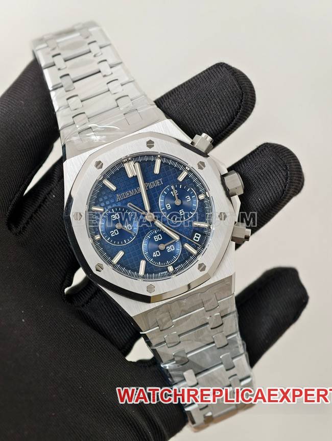 Audemars Piguet Super Clone Royal Oak DDF Factory Blaues Zifferblatt 4401 Mechanisch 26240 Freifeder-Unruh — luxury replica watch guide | Watch Replica Expert