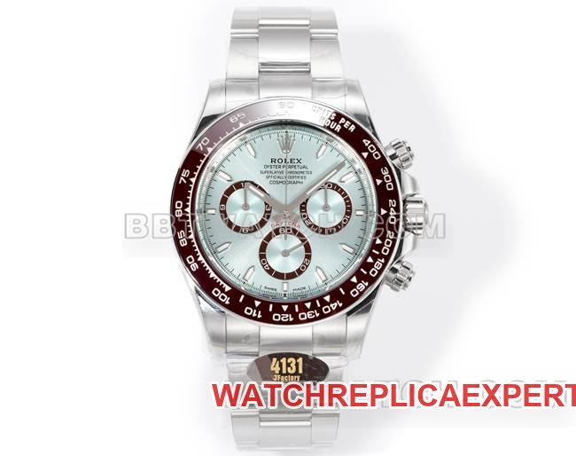 Super Clone Rolex Daytona JF Factory Ice Blue Dial 4131 Relógio Mecânico 40mm — detailed review and buying guide | Watch Replica Expert