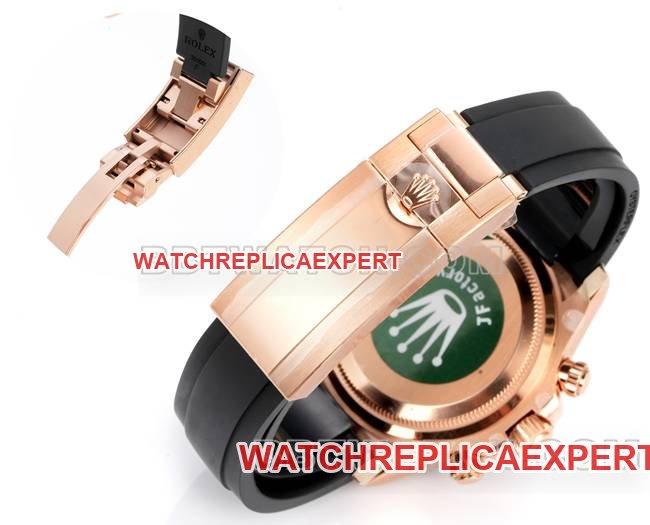 Super clone watch DaytonaJF factory Rolexrose gold disc rose gold case 4131 mechanical braceletlive photos